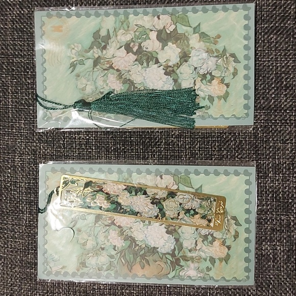 VAN GOGH Metal Bookmark With Tassel - Picture 1 of 3